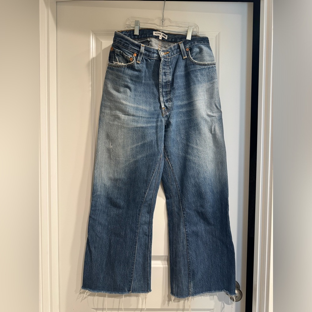 Re/Done Levi’s wide leg vintage jeans size 29